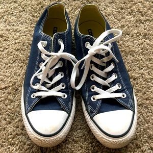 Converse All Star, Navy blue, Women’s size 8